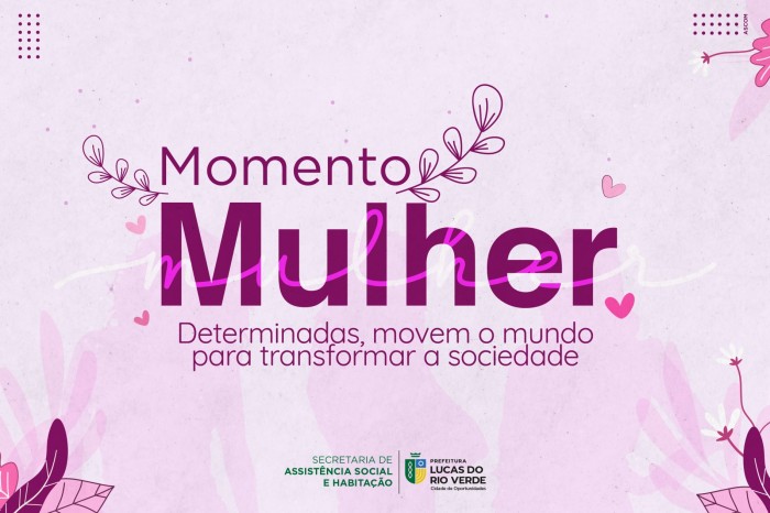 Festa unirá mulheres luverdenses no dia 7 de março