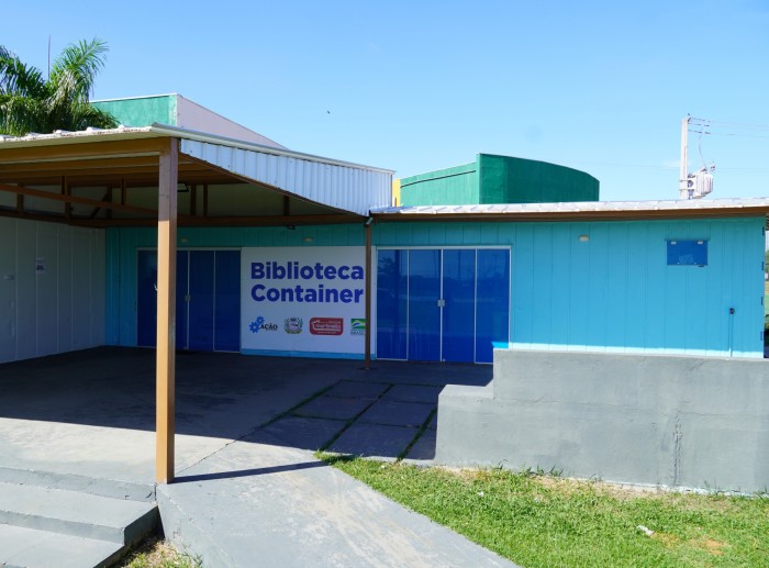 Biblioteca Container oferece cineminha para crianças neste sábado (02)