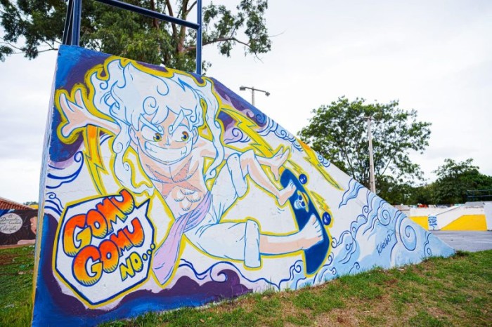 Concurso de Grafite valoriza expressão artística e dá novo colorido à Praça do Parque Alvorada