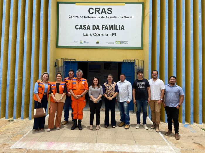 Defesa Civil visita áreas afetadas pelas chuvas em Luís Correia