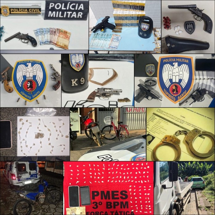 Foto: Reprodução/Polícia Militar - ES