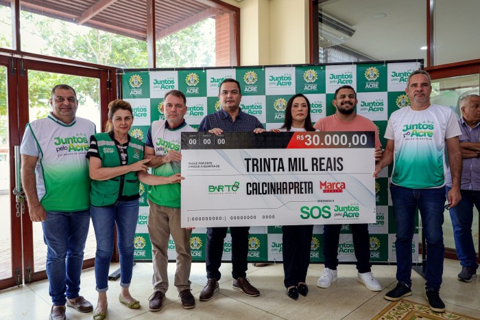 Campanha Juntos Pelo Acre ganha reforço com doação da banda de forró Calcinha Preta no valor de R$ 30 mil