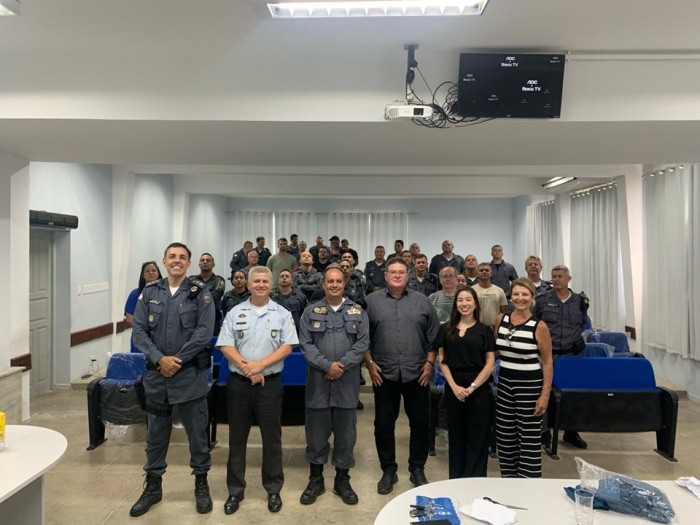 Policias militares participam de atividade de sensibilização em saúde mental no Norte do E