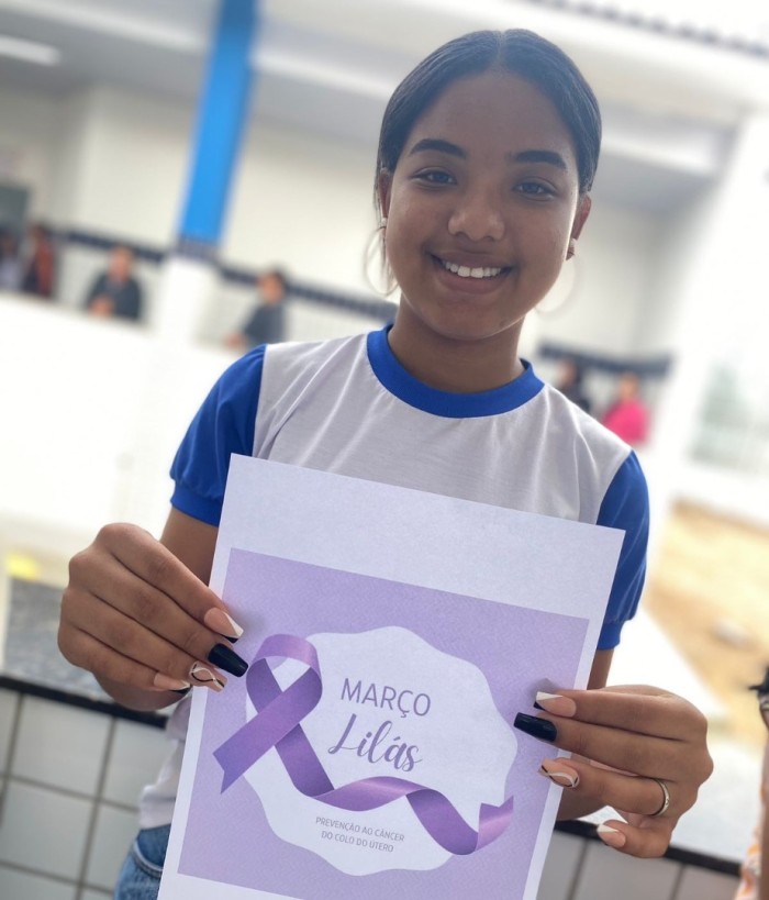 Escolas da Rede Pública Estadual promovem atividades alusivas ao Dia Internacional da Mulher e Março Lilás