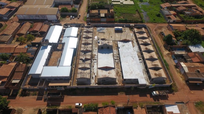 Sevop: Avanço nas obras das escolas no Bairro da Paz