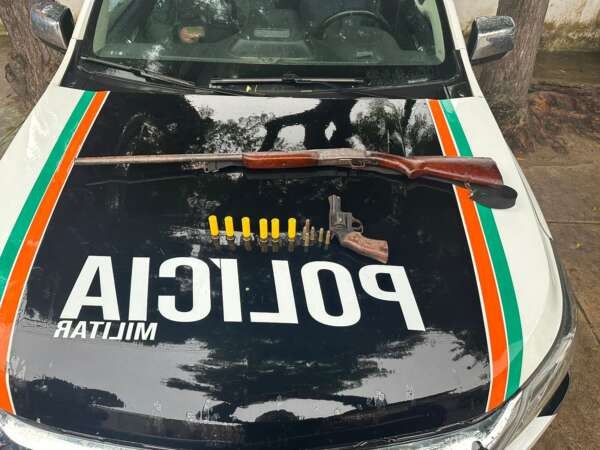 Suspeito de violência doméstica é preso com arma de fogo em Caucaia