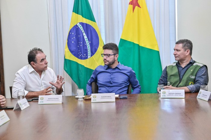 Governador se reúne com presidente do Fórum Norte Nordeste para discutir primeira edição de evento de construção no estado