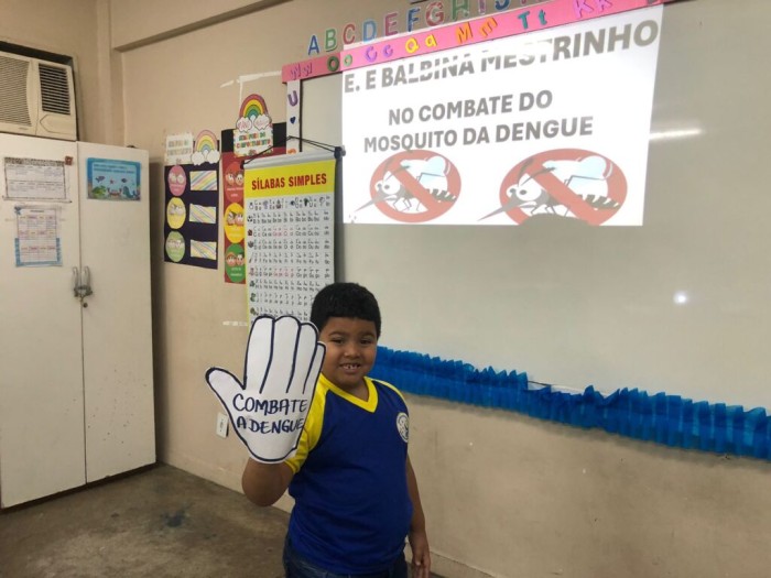 Escolas estaduais apostam em atividades lúdicas para conscientização sobre a dengue