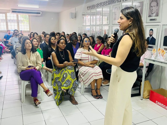 Palestra sobre a invisibilidade feminina encerra Semana da Mulher na Seplan
