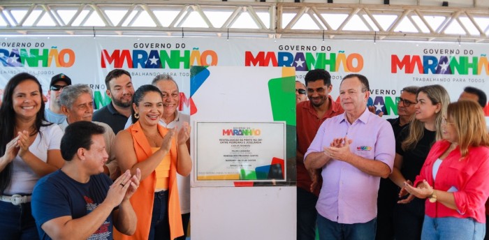 Governo do Maranhão entrega duas pontes na região do Mearim