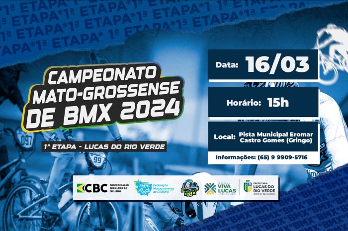 Lucas do Rio Verde sediará abertura do Mato-grossense de BMX