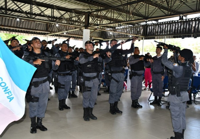 PMES promove formatura do 3ºCPAAR do 6º Batalhão