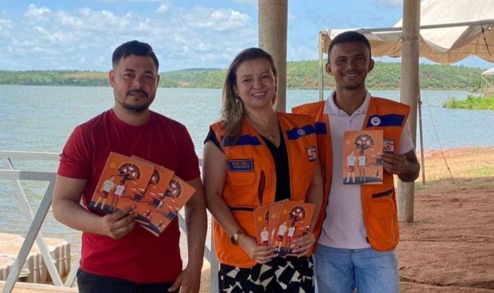 Defesa Civil realiza visita à Barragem de Bocaina no Projeto Banho Seguro