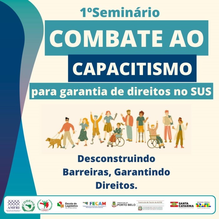 Saúde estadual promove seminário que tem como tema o combate ao capacitismo para garantia de direitos no SUS