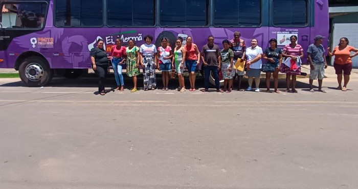 Ônibus Lilás leva ações a moradores de Redenção do Gurguéia