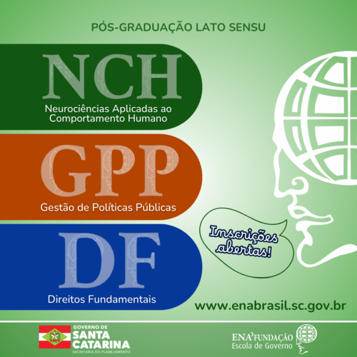 Pós-graduações presenciais estão com inscrições abertas na Fundação Escola de Governo – ENA