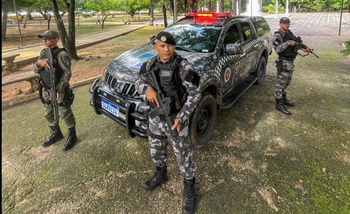 Operação Paz nas Praças: Polícia Militar intensifica policiamento nas principais praças do Centro de Teresina