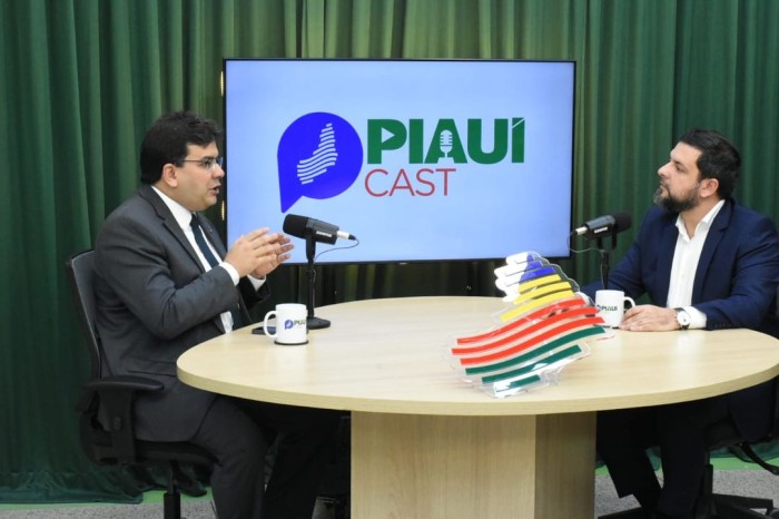 Governador entrevista presidente da Investe Piauí no terceiro episódio do Piauí Cast