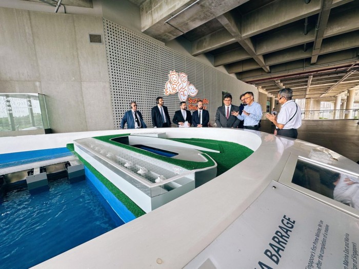 Em Singapura, governador conhece experiências de abastecimento e uso sustentável de água