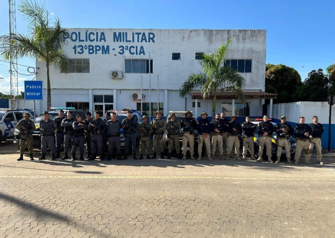 13º Batalhão participa da operação Divisa Segura