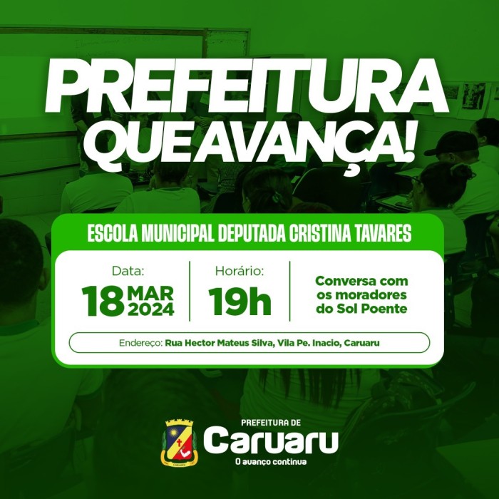 Foto: Reprodução/Prefeitura de Caruaru - PE