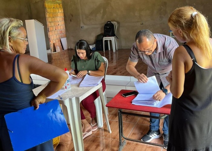 ADH atualiza cadastro de famílias quilombolas em São Miguel do Tapuio