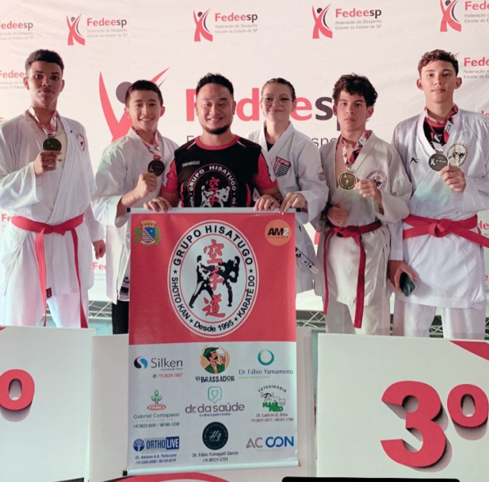 Karatê de Araçatuba terá representantes nos Jogos Escolares Brasileiros em Aracaju