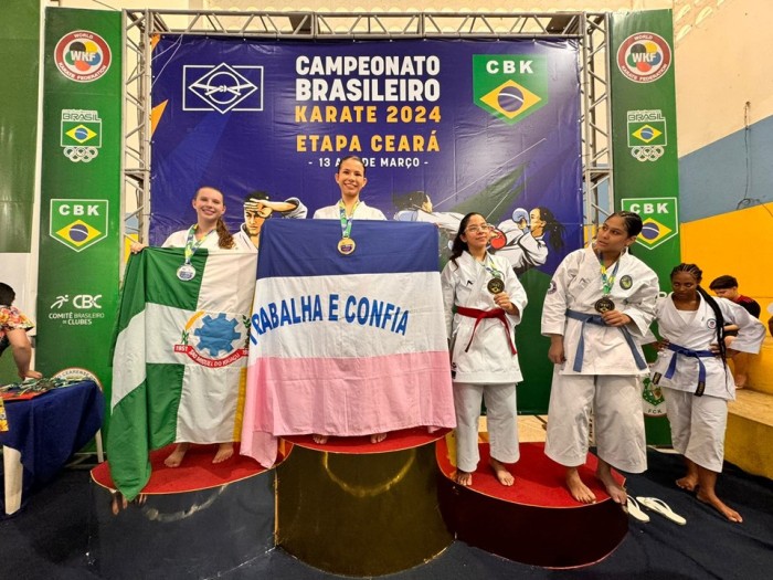 Caratecas capixabas conquistam medalhas e se classificam para a final do Campeonato Brasileiro