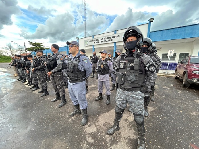 Deflagrada operação das polícias Civil e Militar para reforçar segurança pública em Imperatriz e região
