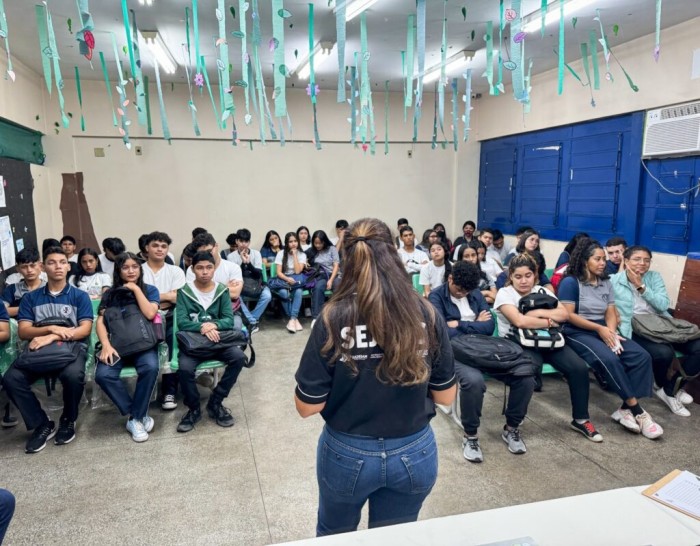 Operação Átria: Sejusc encerra atividades de conscientização sobre violência de gênero em escolas