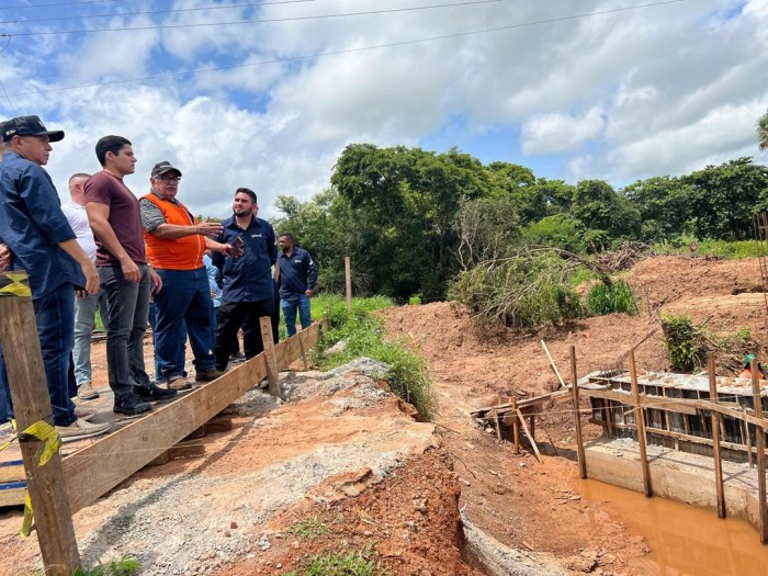 DER acompanha obras da PI-225, entre Aroazes e Santa Cruz dos Milagres