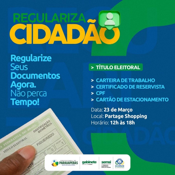 Foto: Reprodução/Prefeitura de Parauapebas - PA