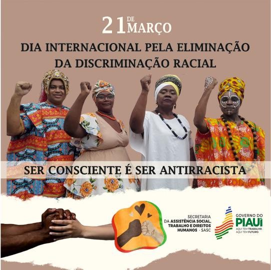 Sasc reafirma compromisso contra o racismo no Dia Internacional contra a Discriminação Racial 