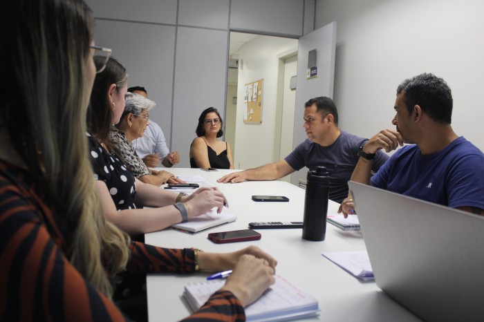 Comissão do curso de formação para candidatos aprovados no concurso do Iapen e Polícia Penal se reúne para planejamento de ações