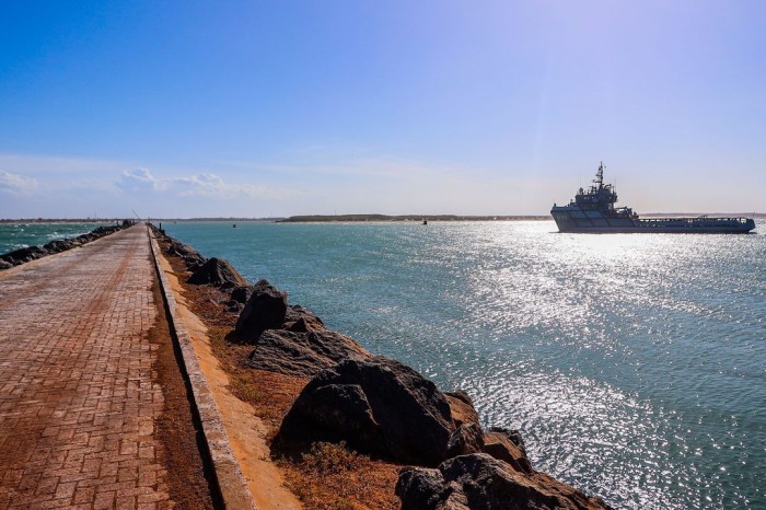 Pátio do Porto Piauí tem 5 hectares e receberá mercadorias e cargas 