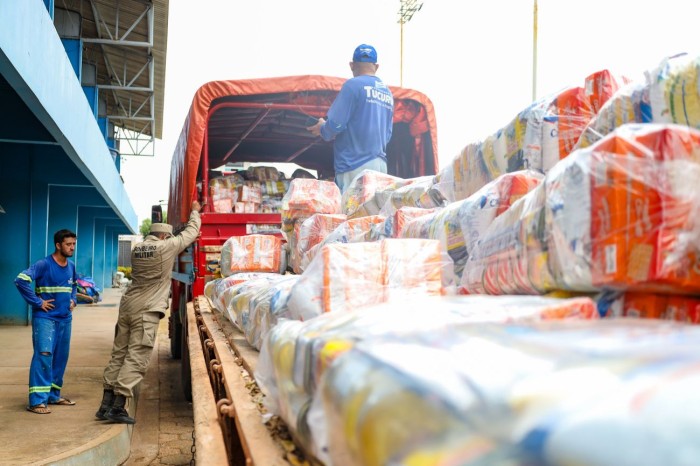 Estado entrega 1.000 cestas de ajuda humanitária para famílias em Tucuruí