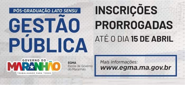 Pós-graduação em gestão pública com inscrições abertas para servidores