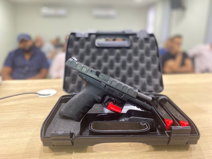 Polícia Civil realiza manutenção de armas em Brasileia