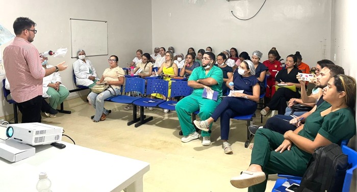 Equipes do Hospital Macrorregional Tomás Martins participam de oficina de cuidados neonatais