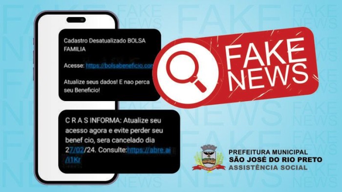 Atualização do Cadastro Único pela internet é tentativa de golpe