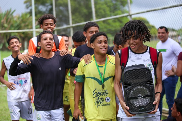 Segurança Pública realiza 2° Torneio de Futebol para crianças e adolescentes do bairro Aeroporto Velho