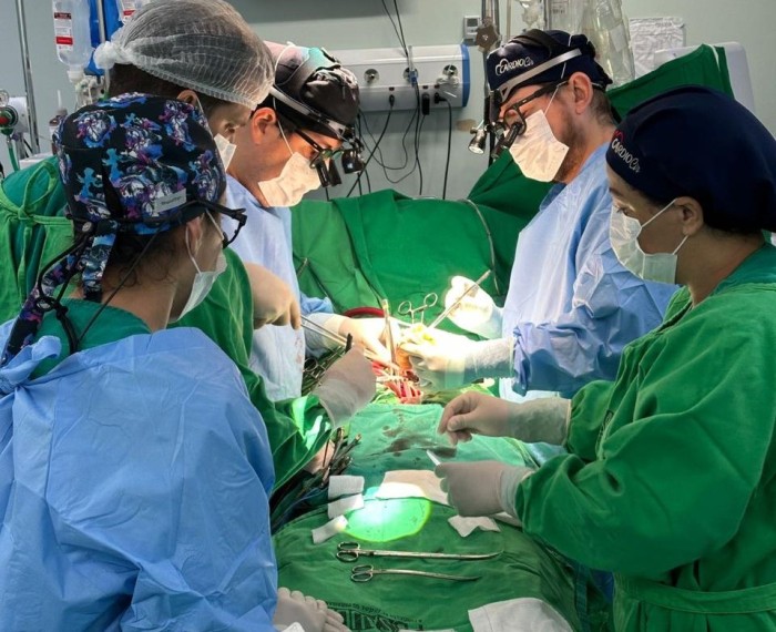 Hospital Metropolitano realiza 2º transplante de coração do ano no domingo de Páscoa