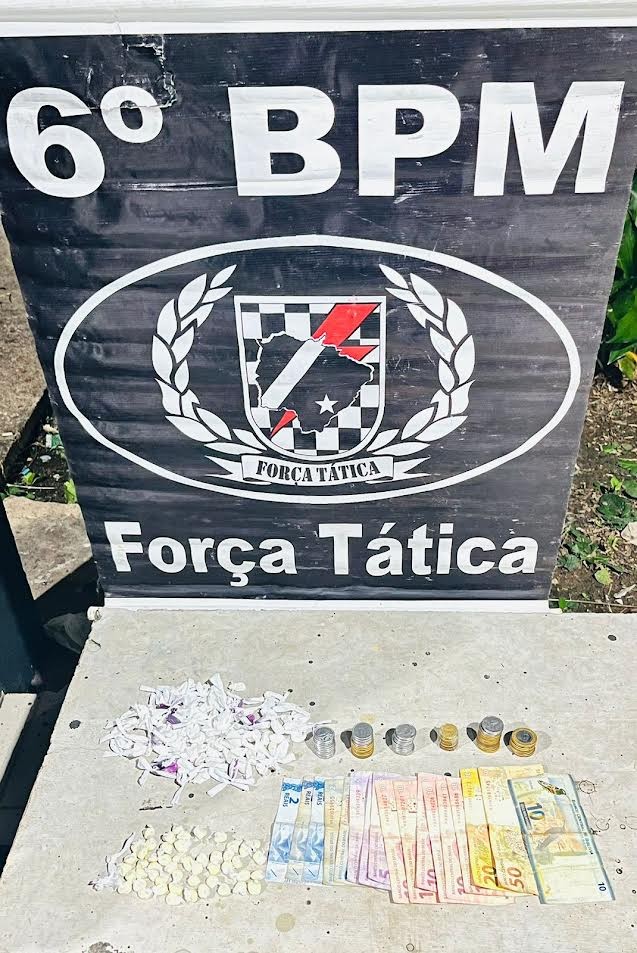 Força Tática prende mulher por Tráfico de Drogas em Corumbá