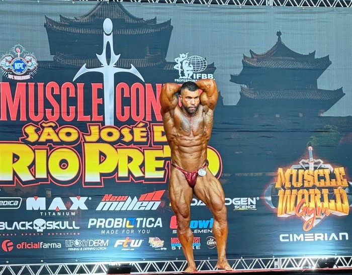 Bodybuilder de Araçatuba conquista 1º lugar em campeonato regional