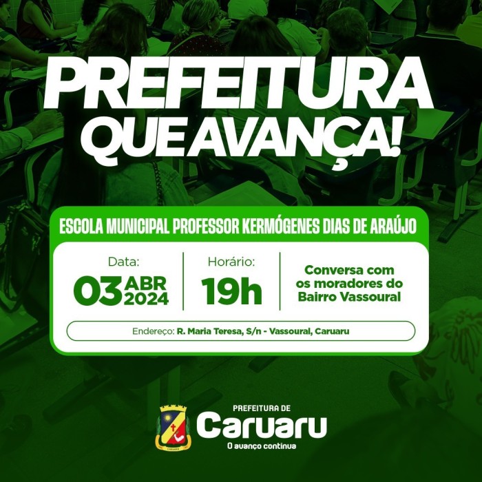 Foto: Reprodução/Prefeitura de Caruaru - PE