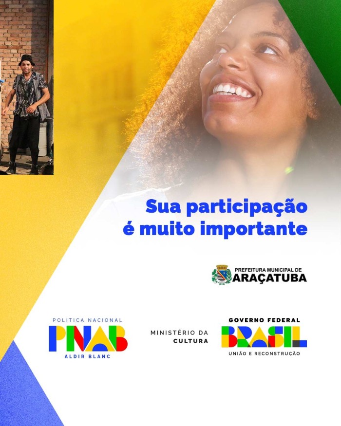 Cultura de Araçatuba promove consulta pública para Política Nacional Aldir Blanc