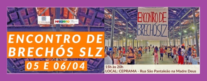 II Encontro de Brechós SLZ 2024 acontece nesta sexta-feira e sábado, no Ceprama