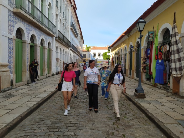 Setur-MA realiza city tour pelo Centro Histórico com participantes do Convergência 2024