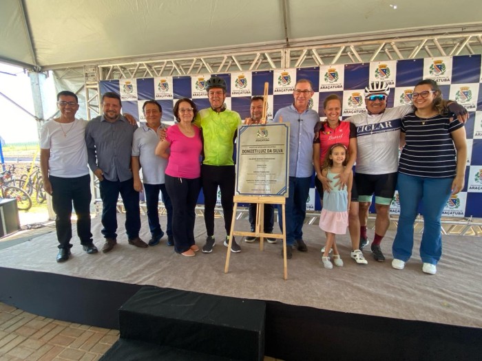Ponto de apoio aos ciclistas é inaugurado em Araçatuba