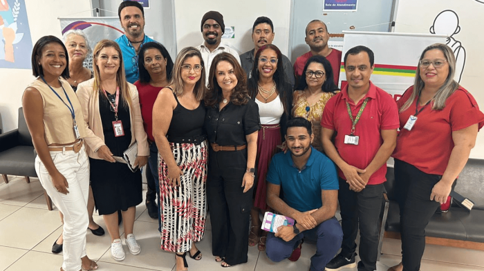 Comitiva de Votuporanga visita Secretaria da Mulher